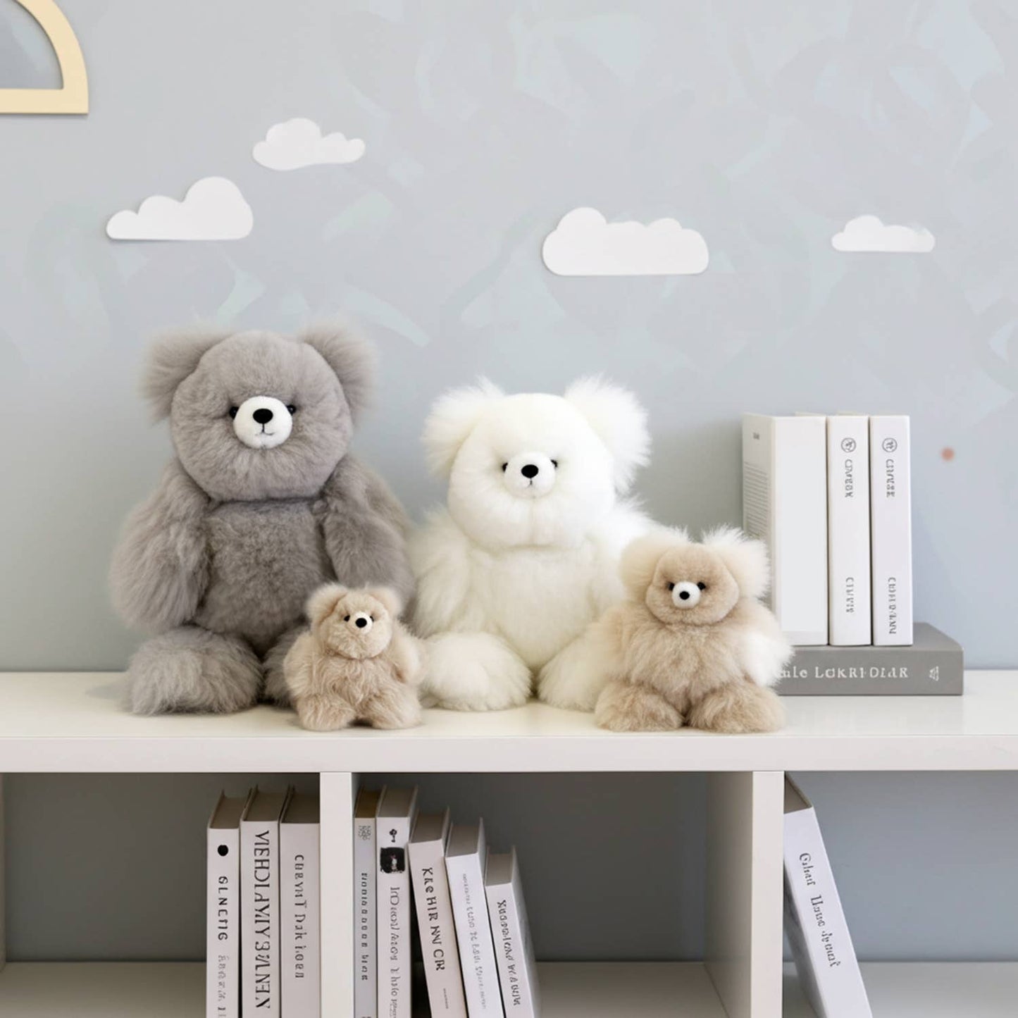 7" Micro Alpaca Stuffed Animal - Bear