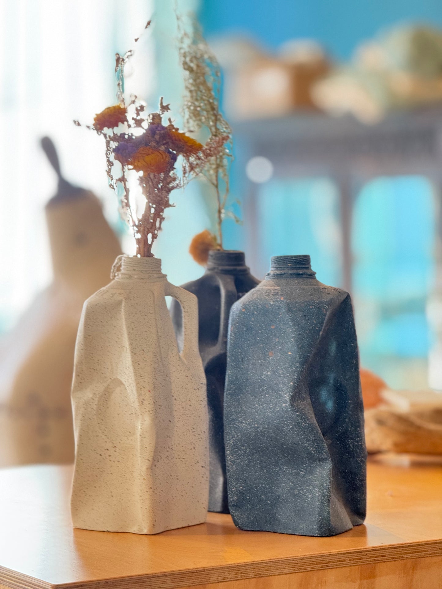 Milk jug vase