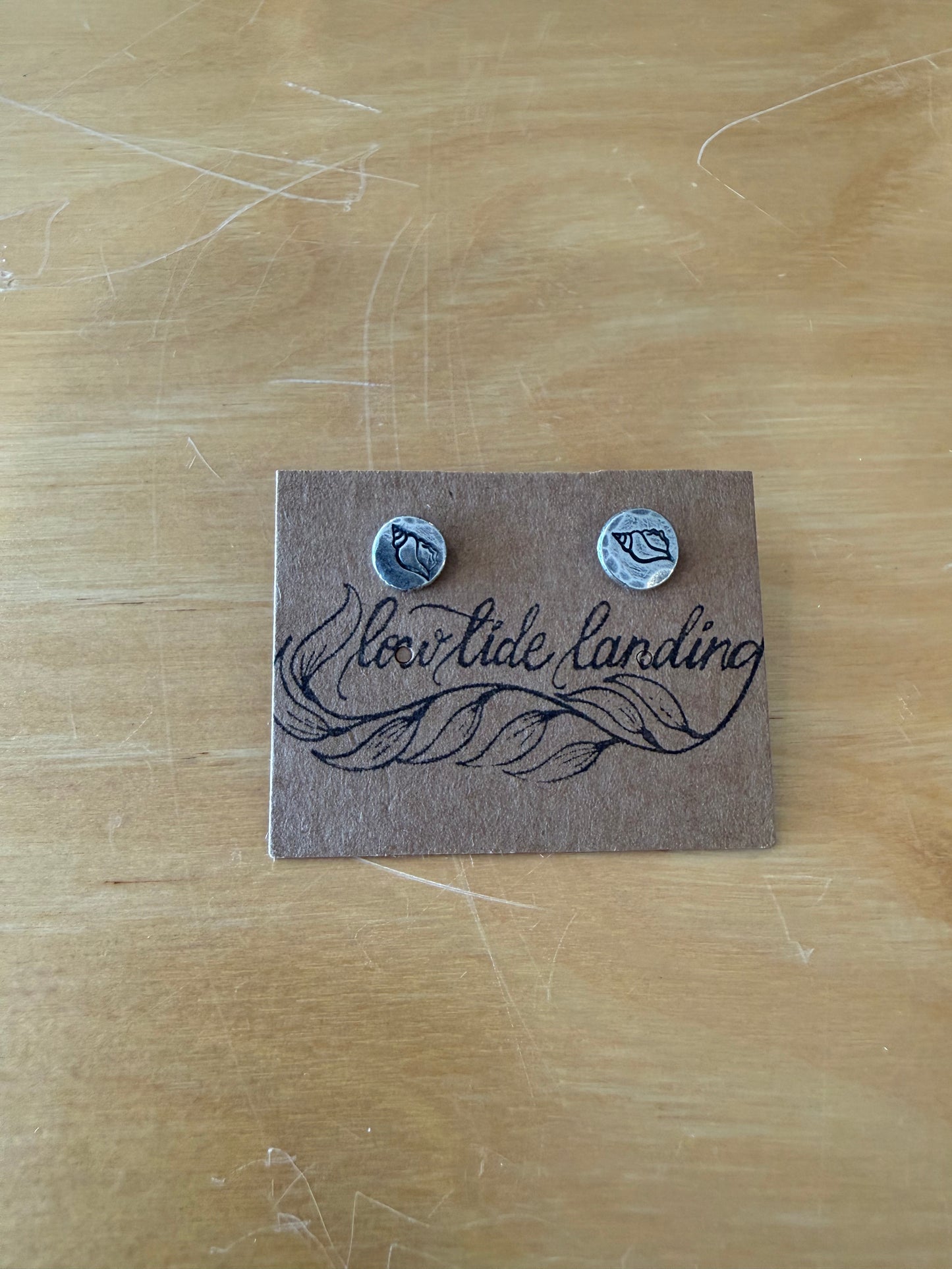 Conch / Whelk Stud Earrings
