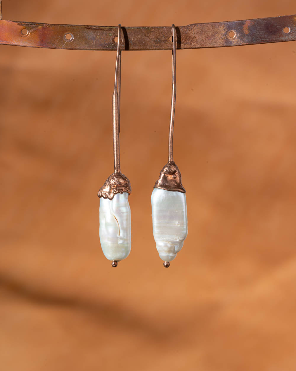 Funky Pearl Earrings