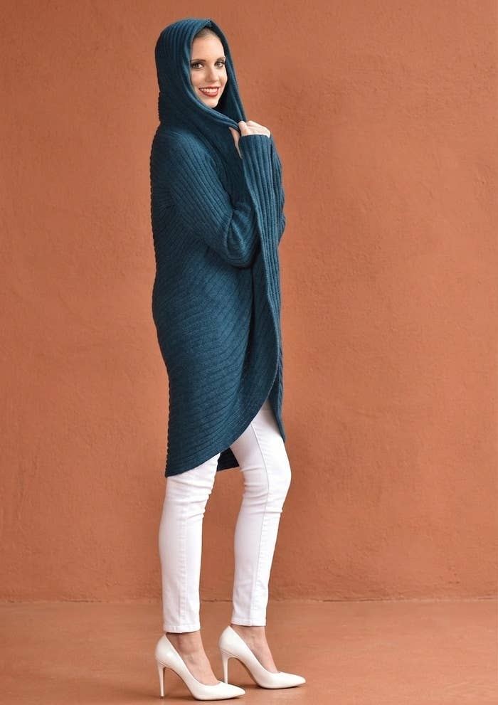 BABY ALPACA Sweater Cape