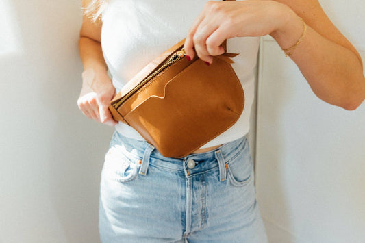 Full-Grain Leather Sling Bag – Everyday Crossbody