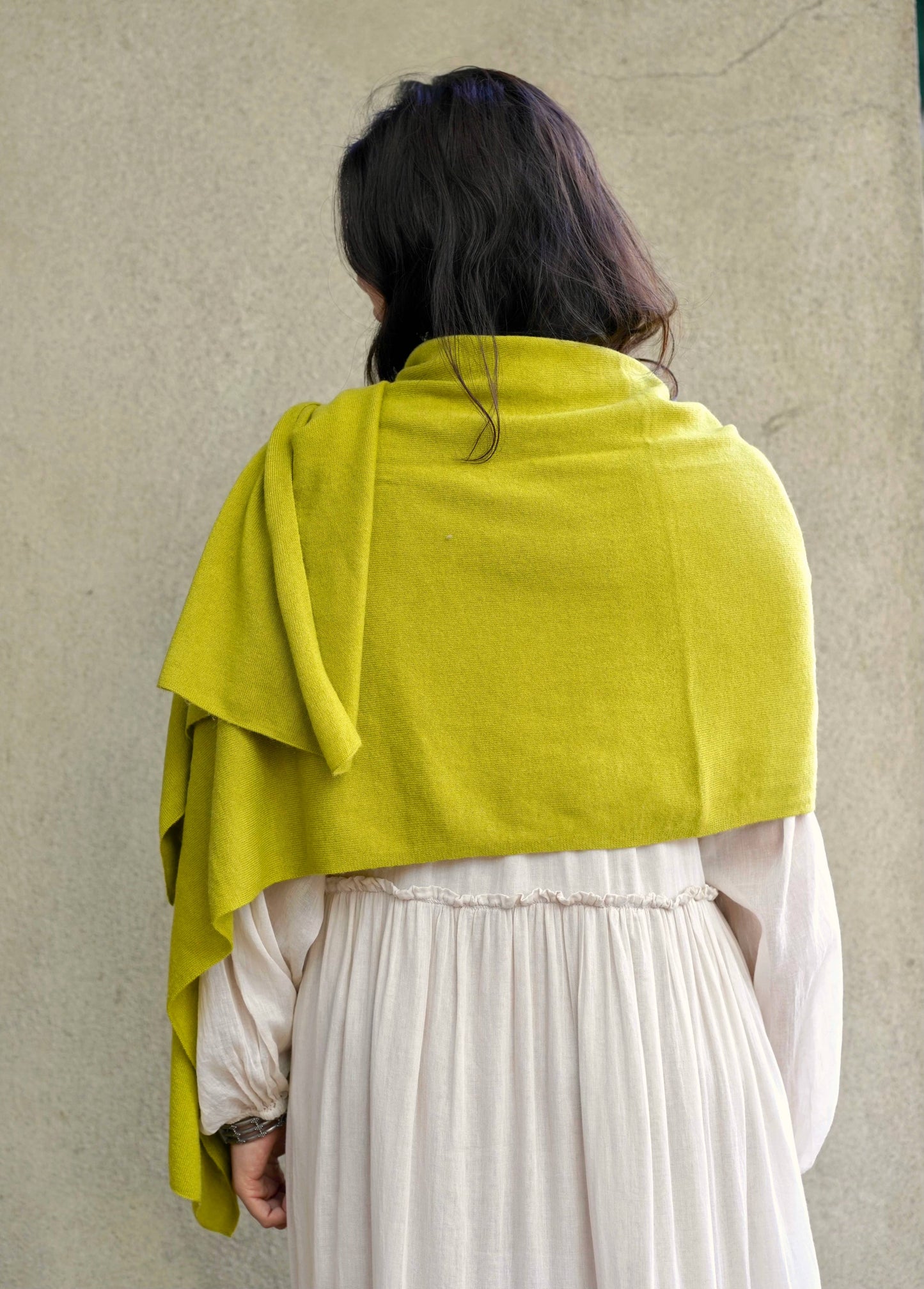 Cashmere Scarf/Wrap Peridot 