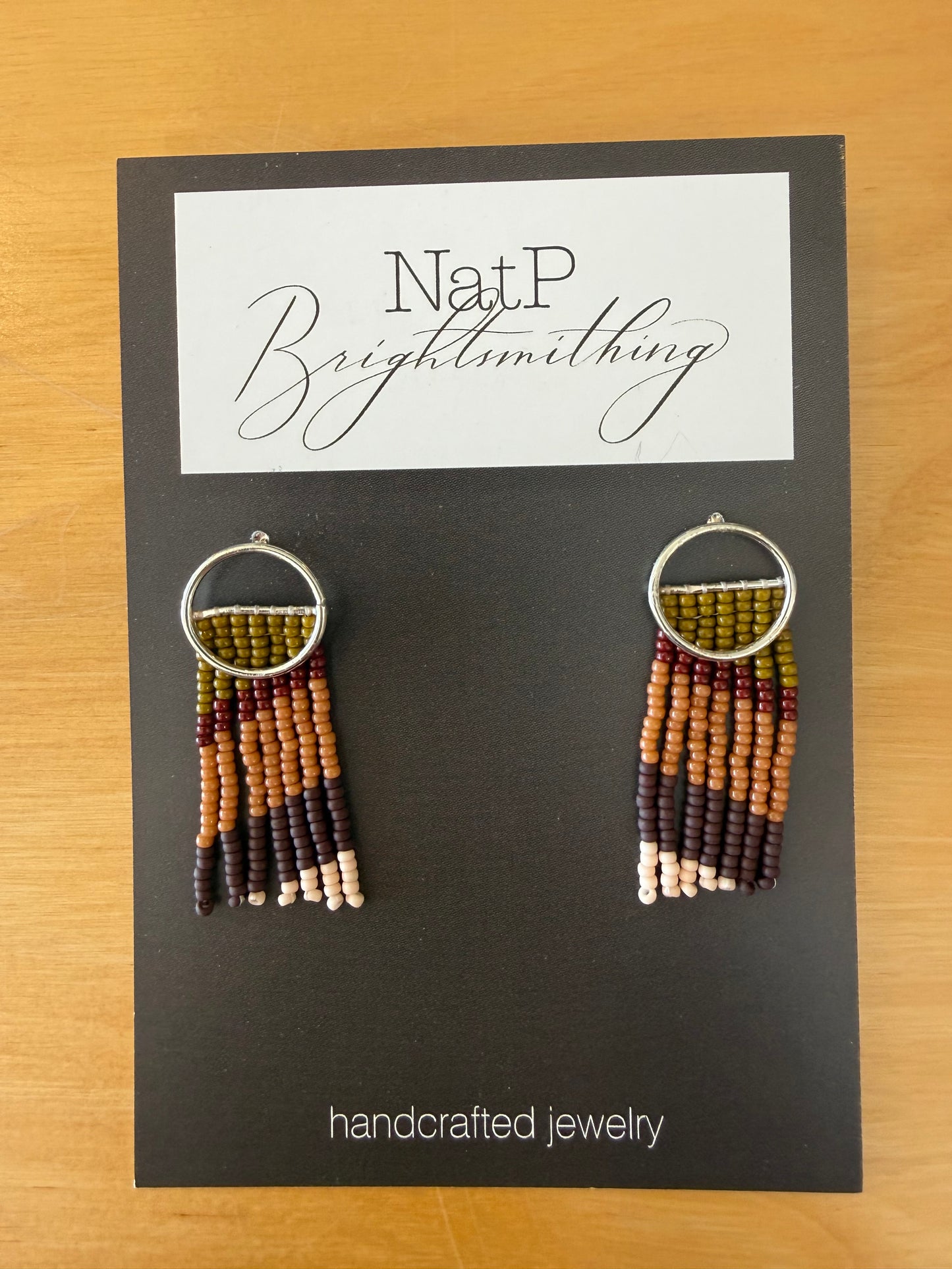 Earrings - beaded and beachy