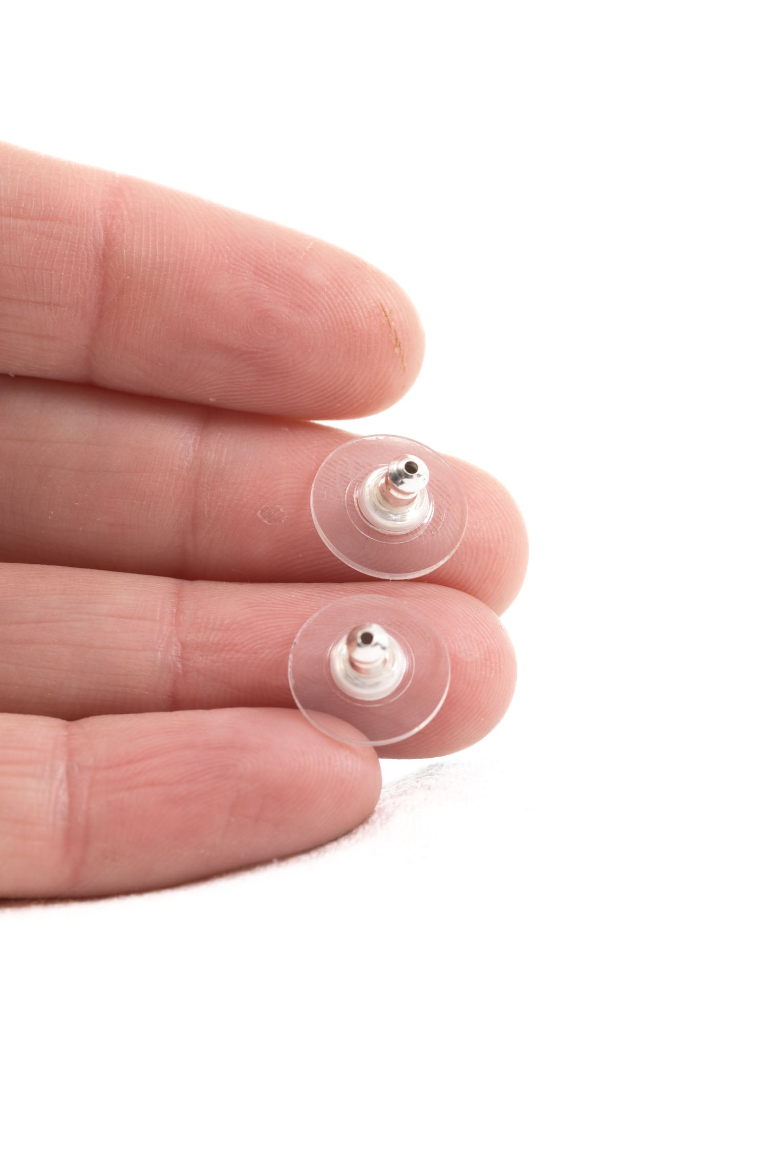 flat pad earring backs