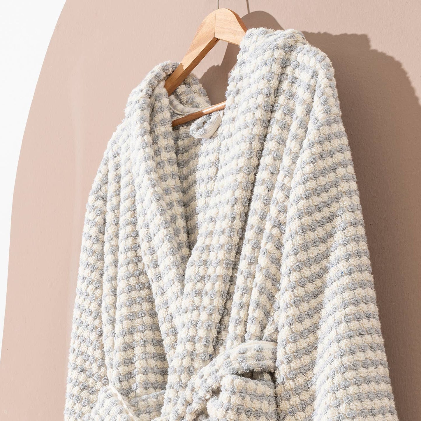 Pompom Bathrobe Handloom Turkish Cotton