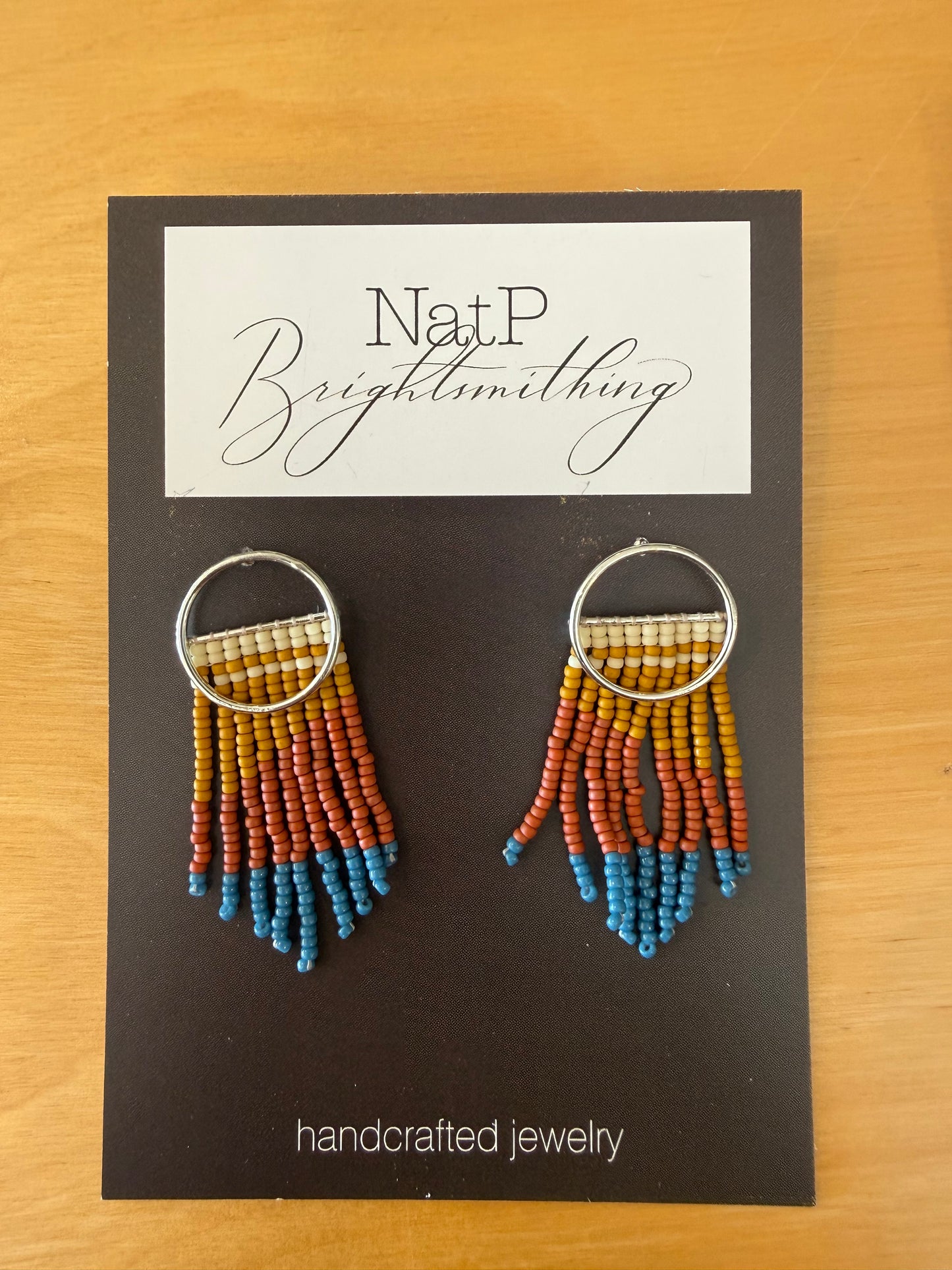Earrings - beaded and beachy