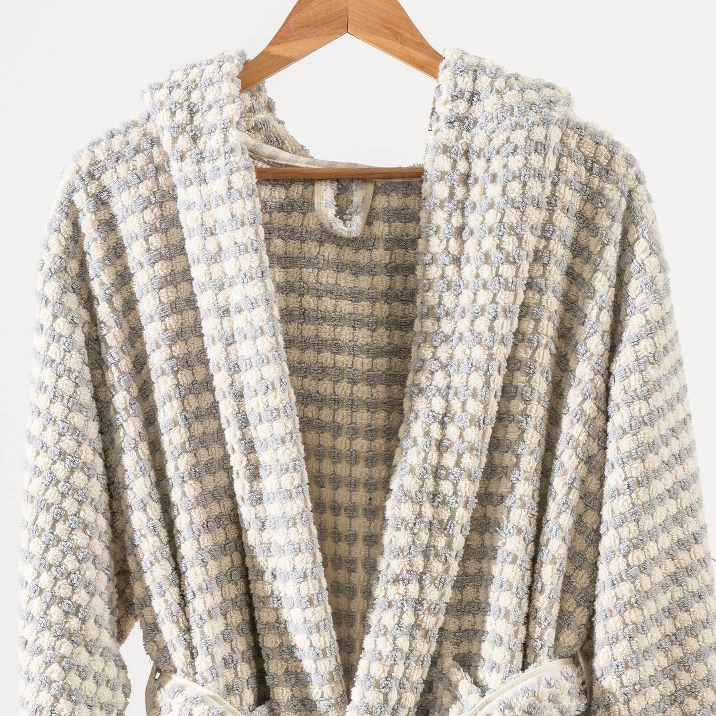 Pompom Bathrobe Handloom Turkish Cotton