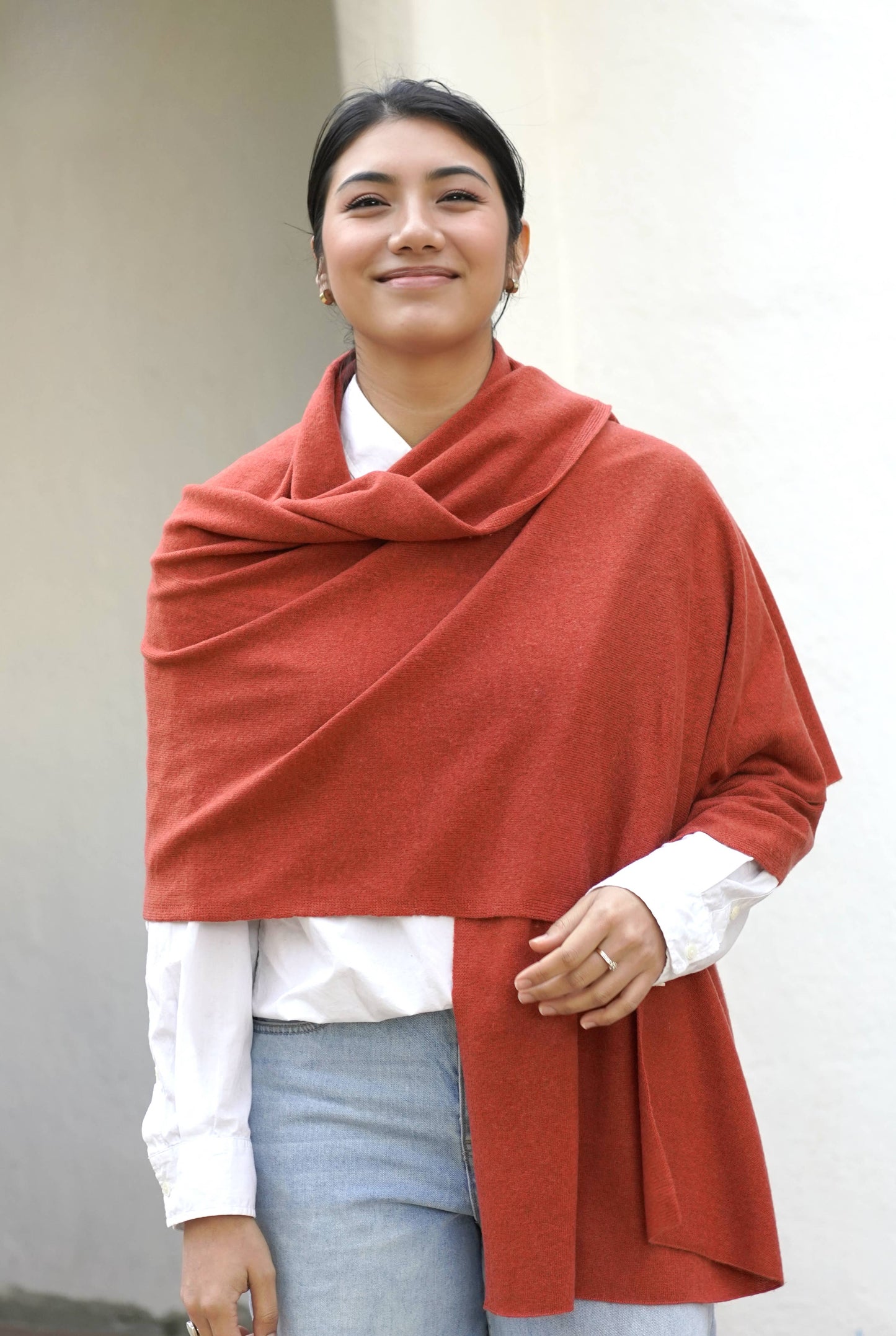Cashmere Scarf/Wrap Spice
