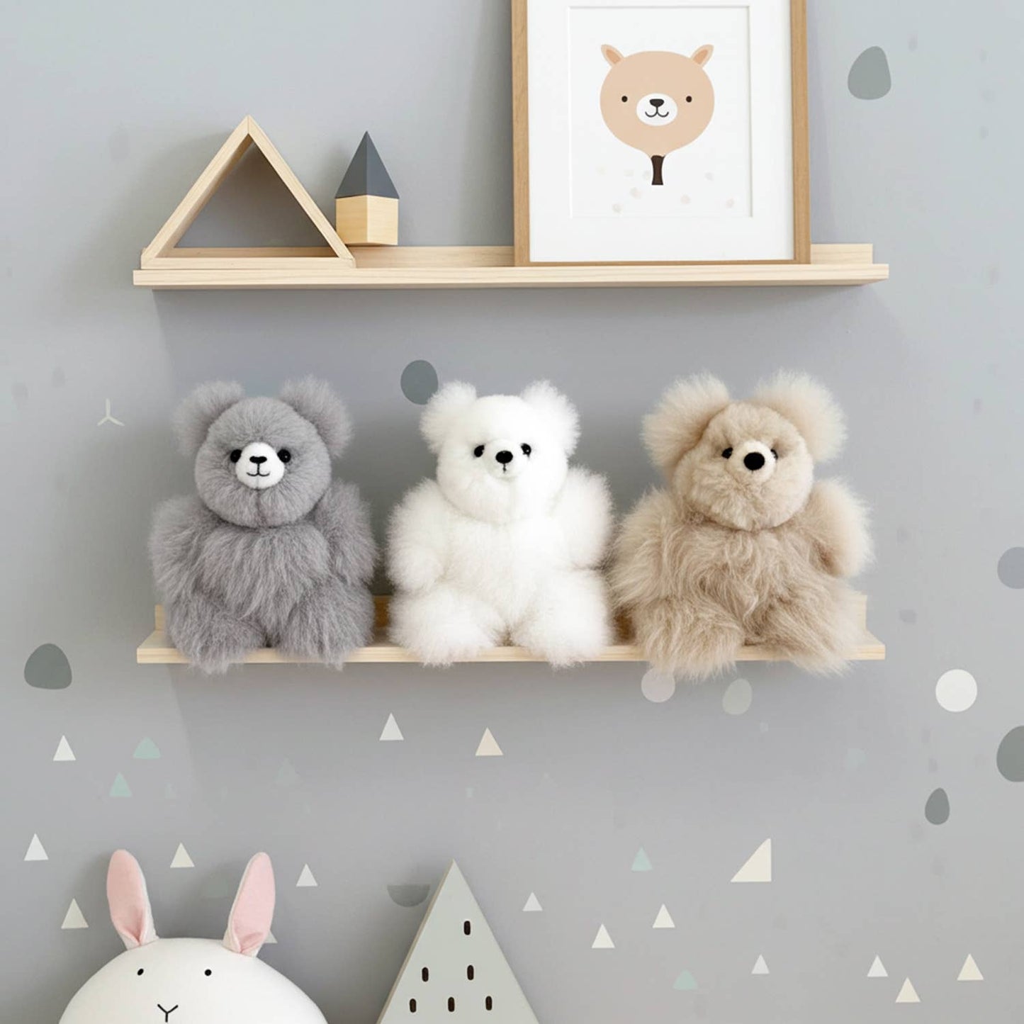 7" Micro Alpaca Stuffed Animal - Bear