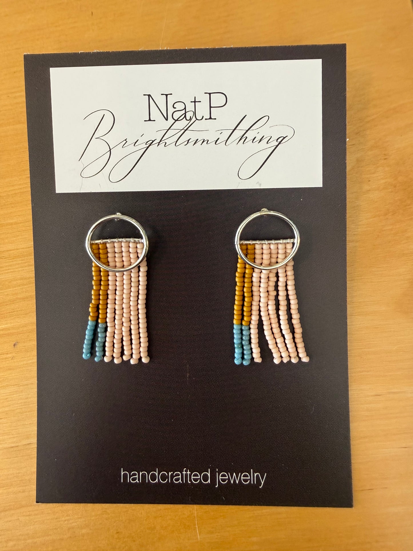 Earrings - beaded and beachy