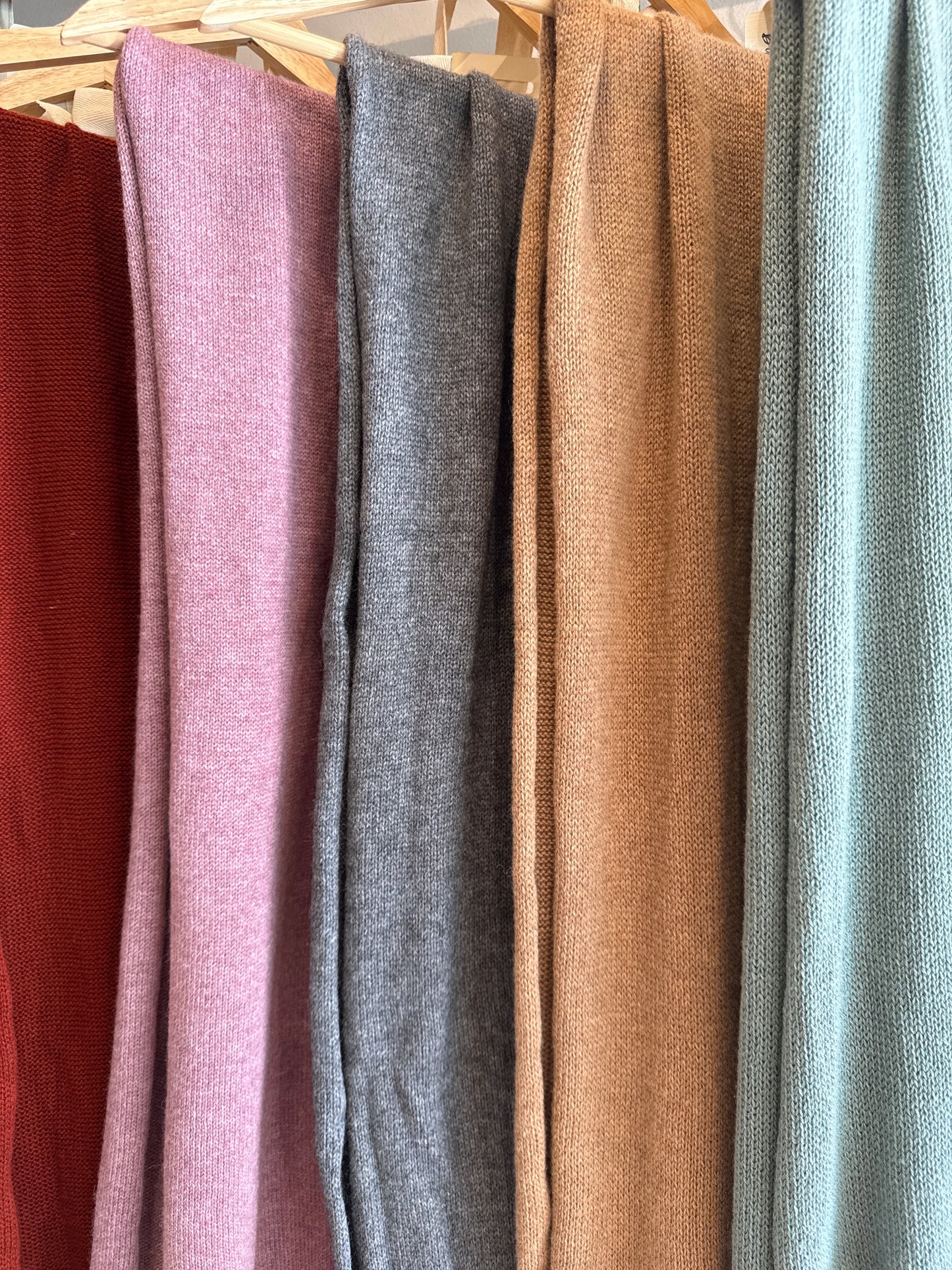 Heidi Hennessy Bar Harbor cashmere wrap scarf — machine washable Grade A cashmere
