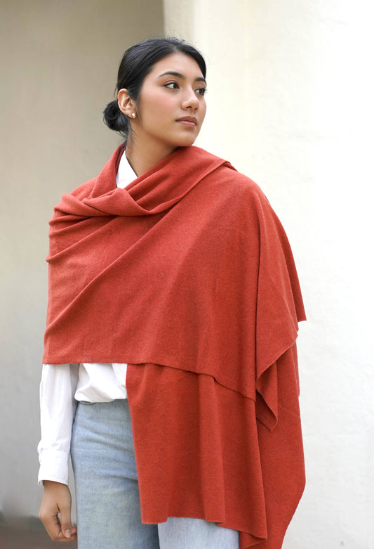 Cashmere Scarf/Wrap Spice