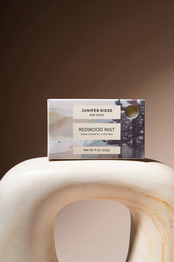Redwood Mist Organic Bar Soap | Vegan Soap | Organic Soap