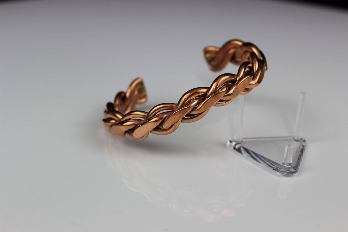 Braided Copper Bracelet - Unisex