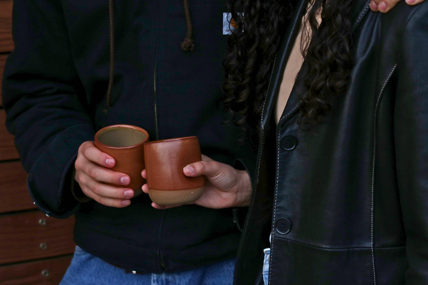 Handmade Ceramic Thumb Cup