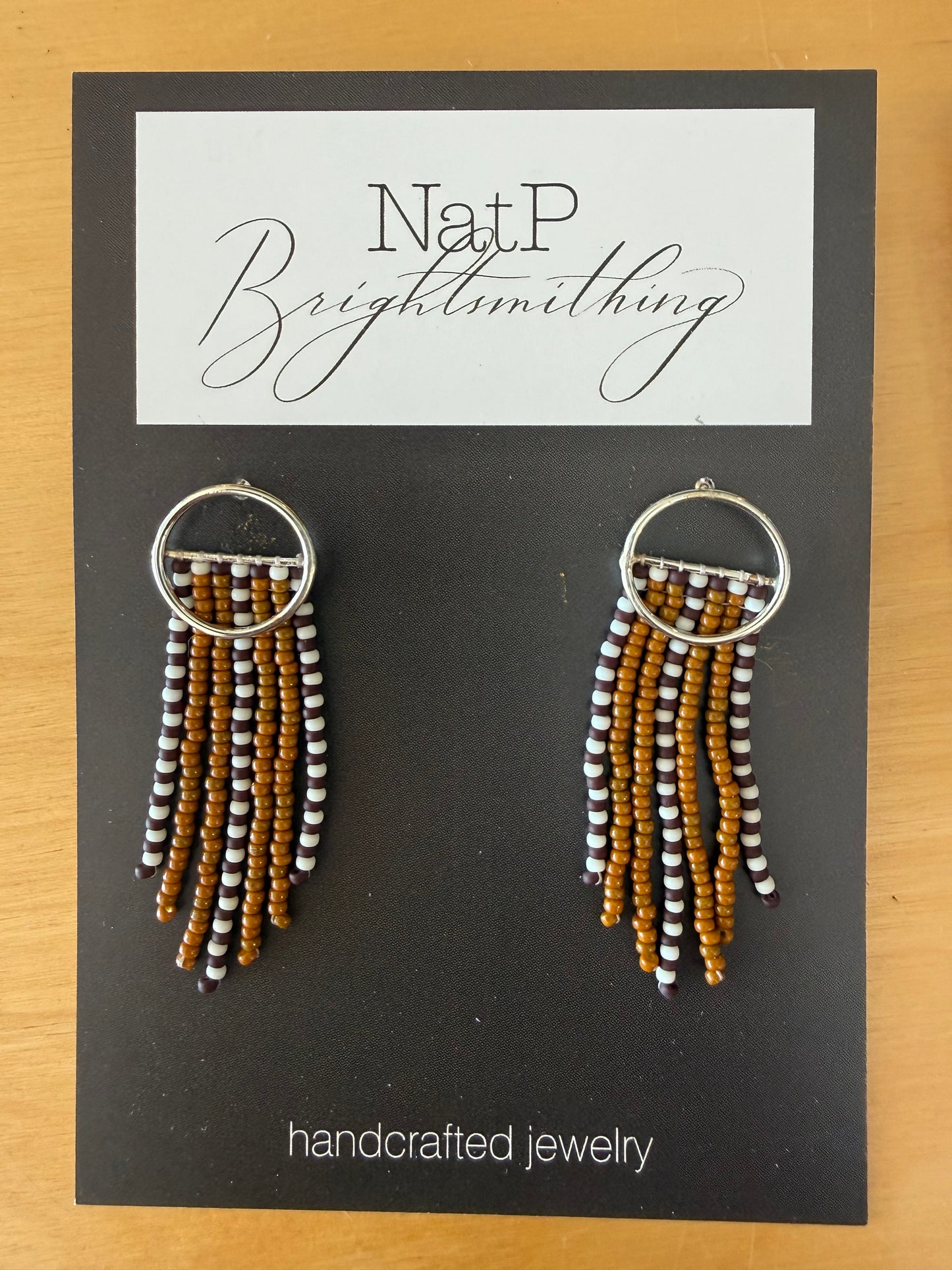 Earrings - beaded and beachy