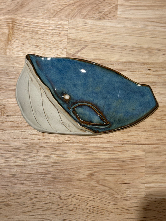 Whale spoon rest