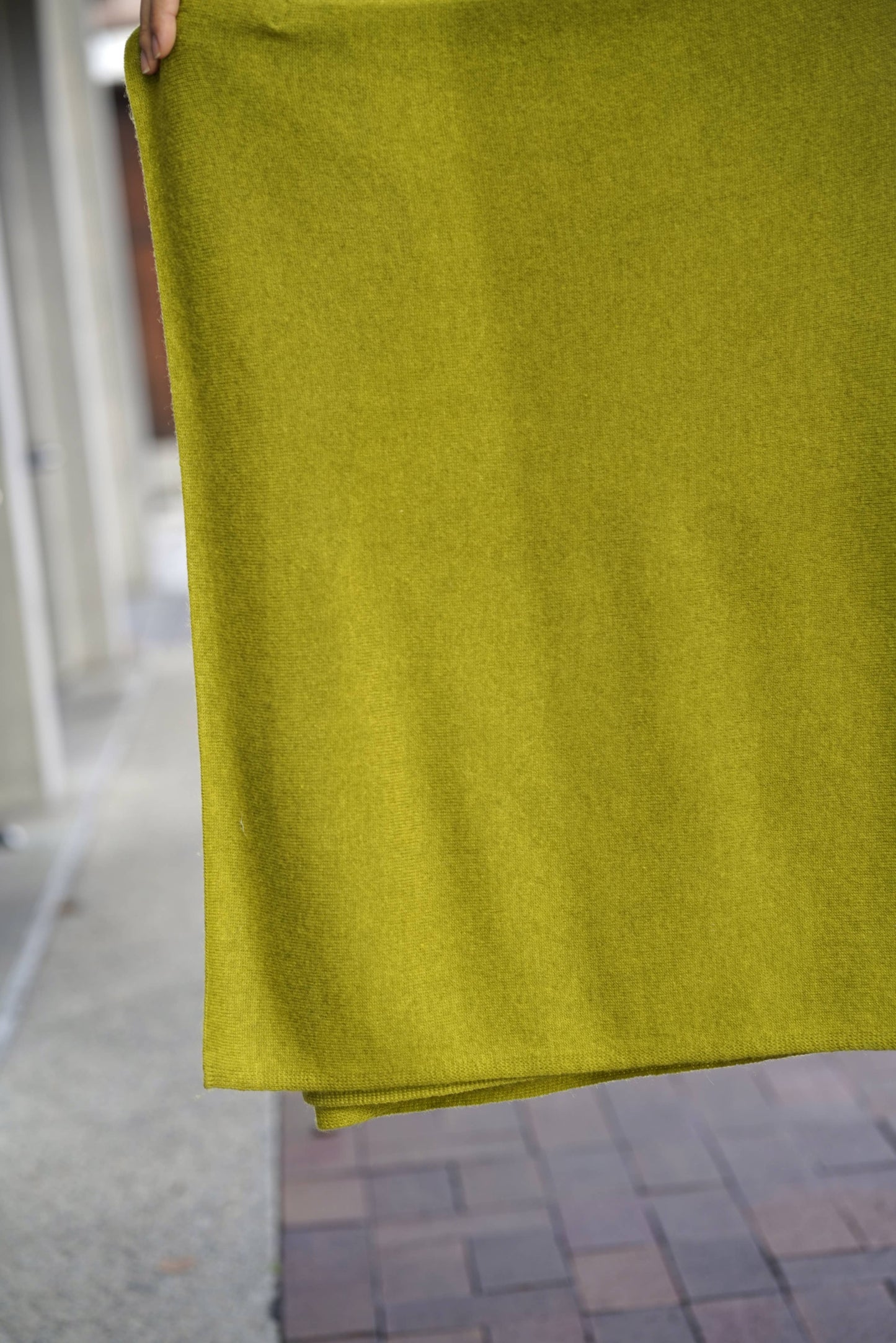 Cashmere Scarf/Wrap Peridot 