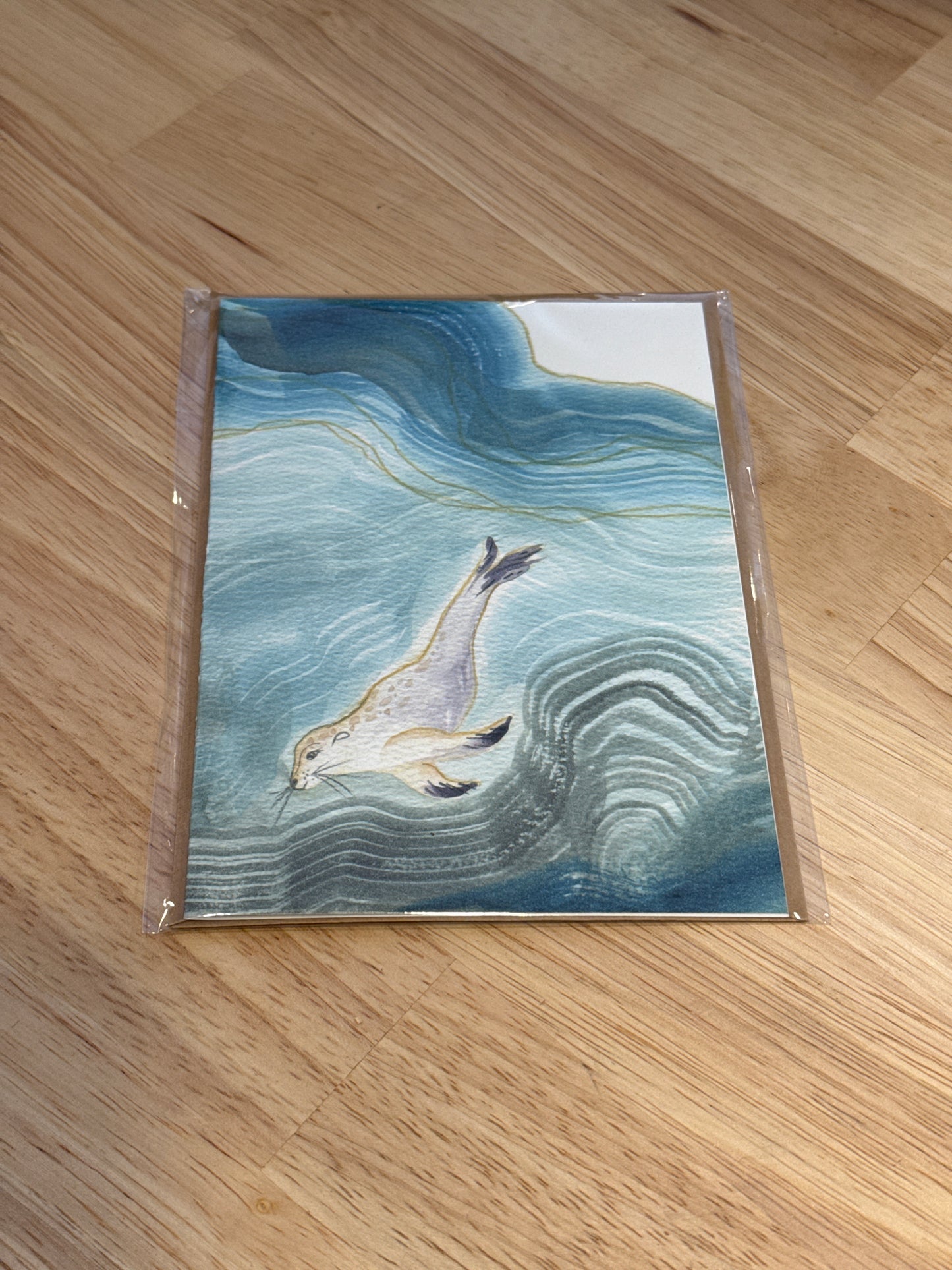 Seal blank card