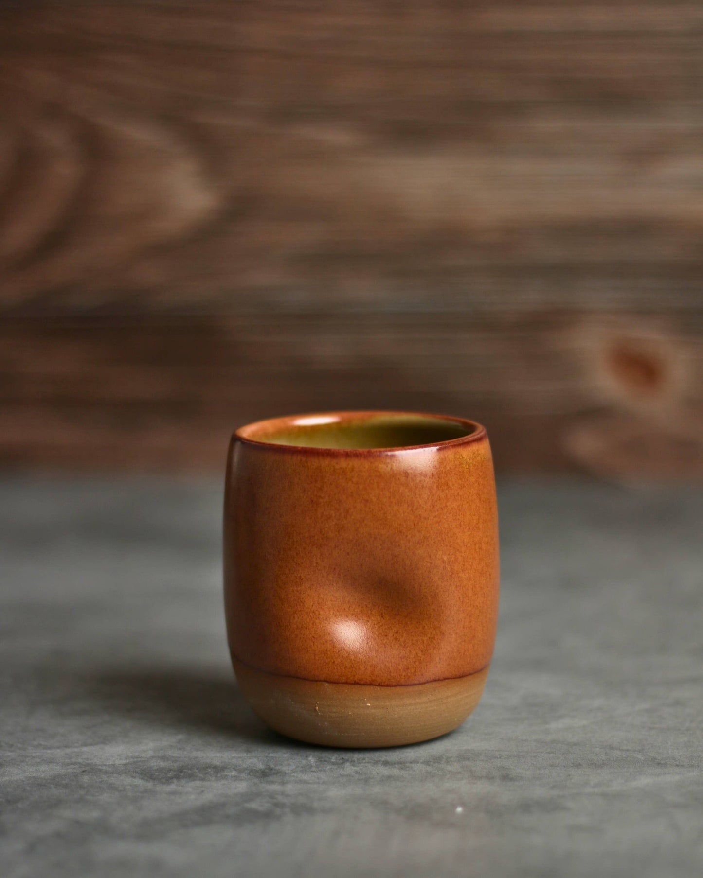 Handmade Ceramic Thumb Cup
