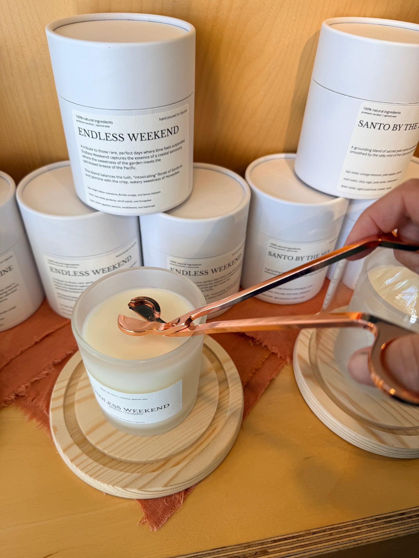 Copper Candle Wick Trimmer