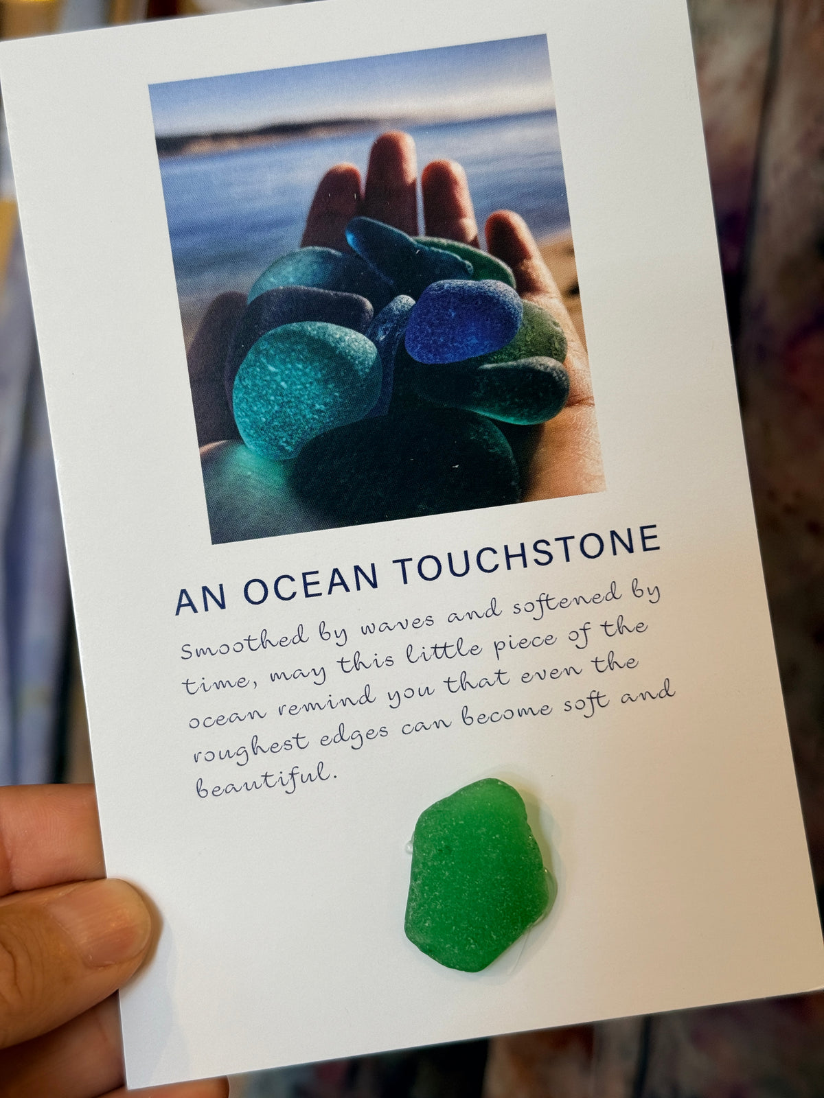 Ocean Touchstone Gift for Ocean Lovers