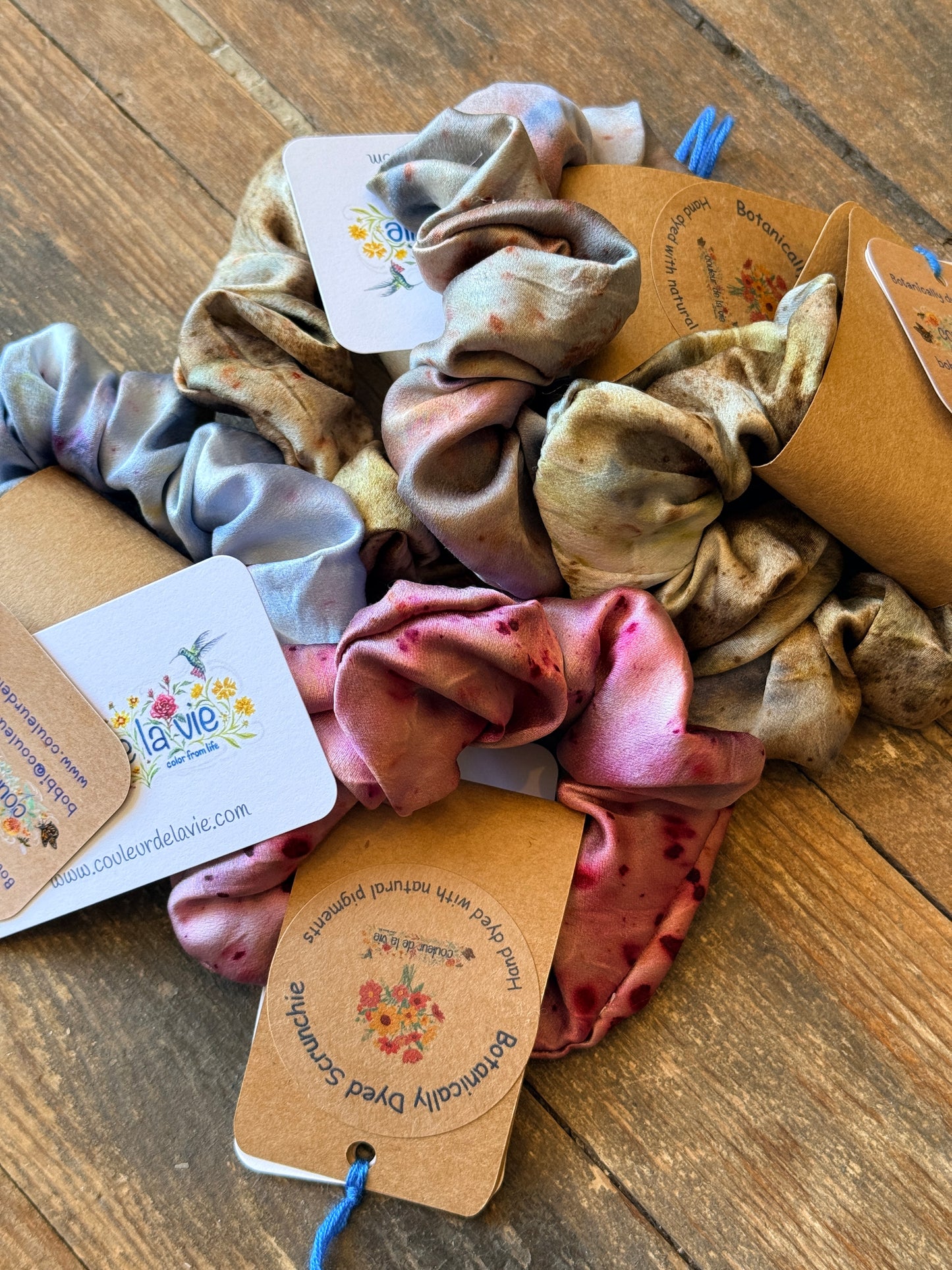 Scrunchie - Botanically Dyed Silk