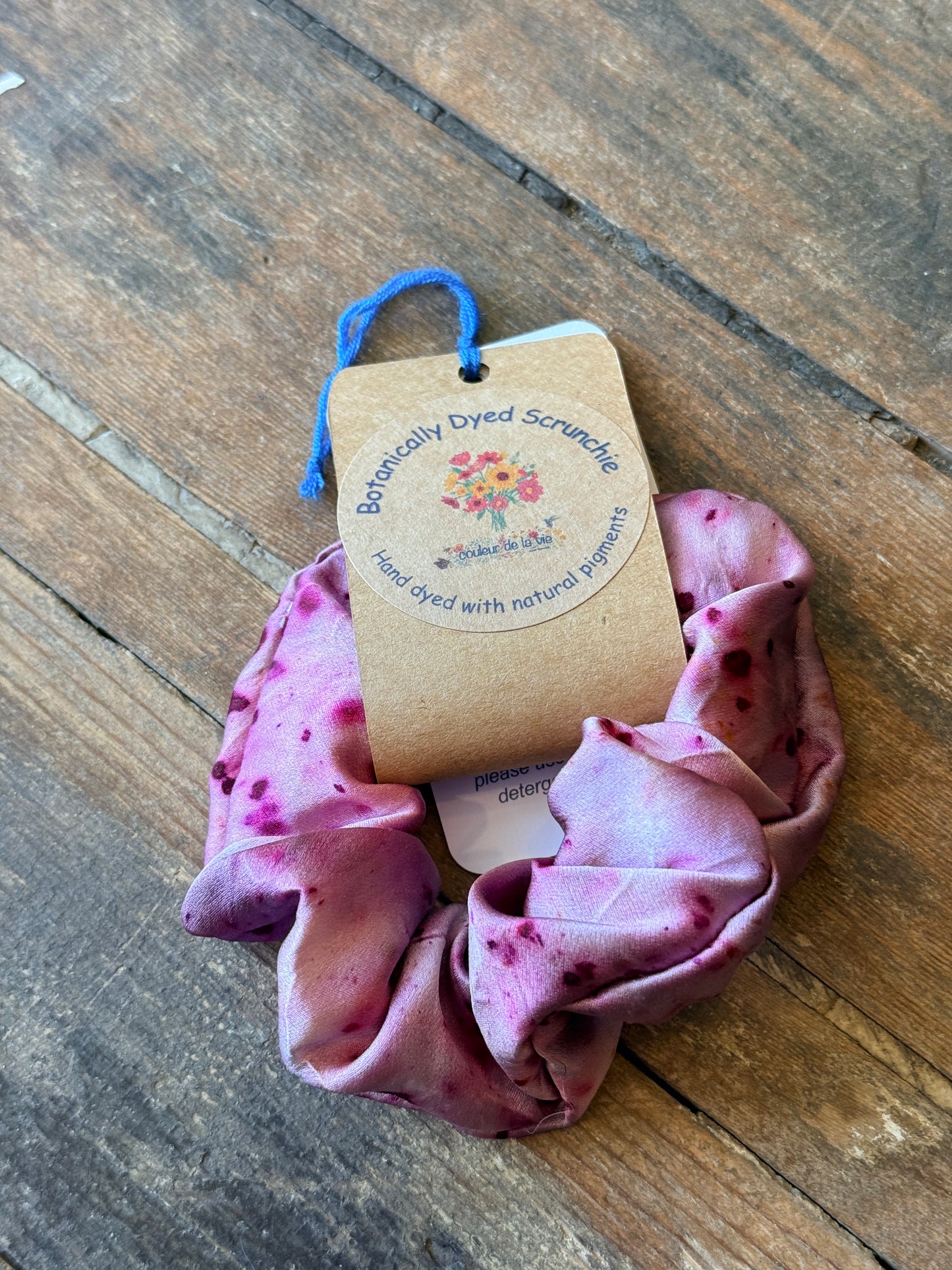 Scrunchie - Botanically Dyed Silk