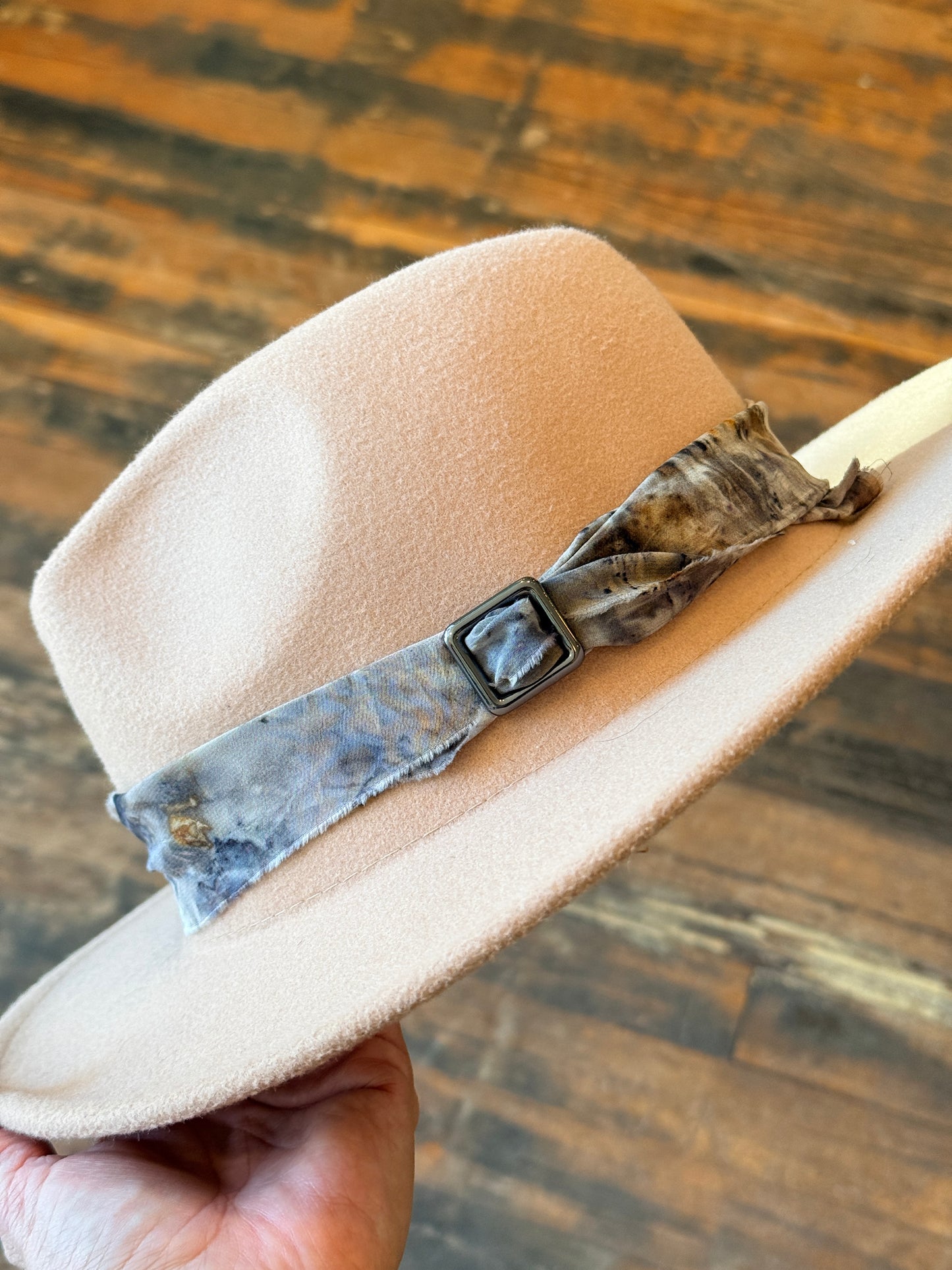 Hat Band - Botanically Dyed Silk