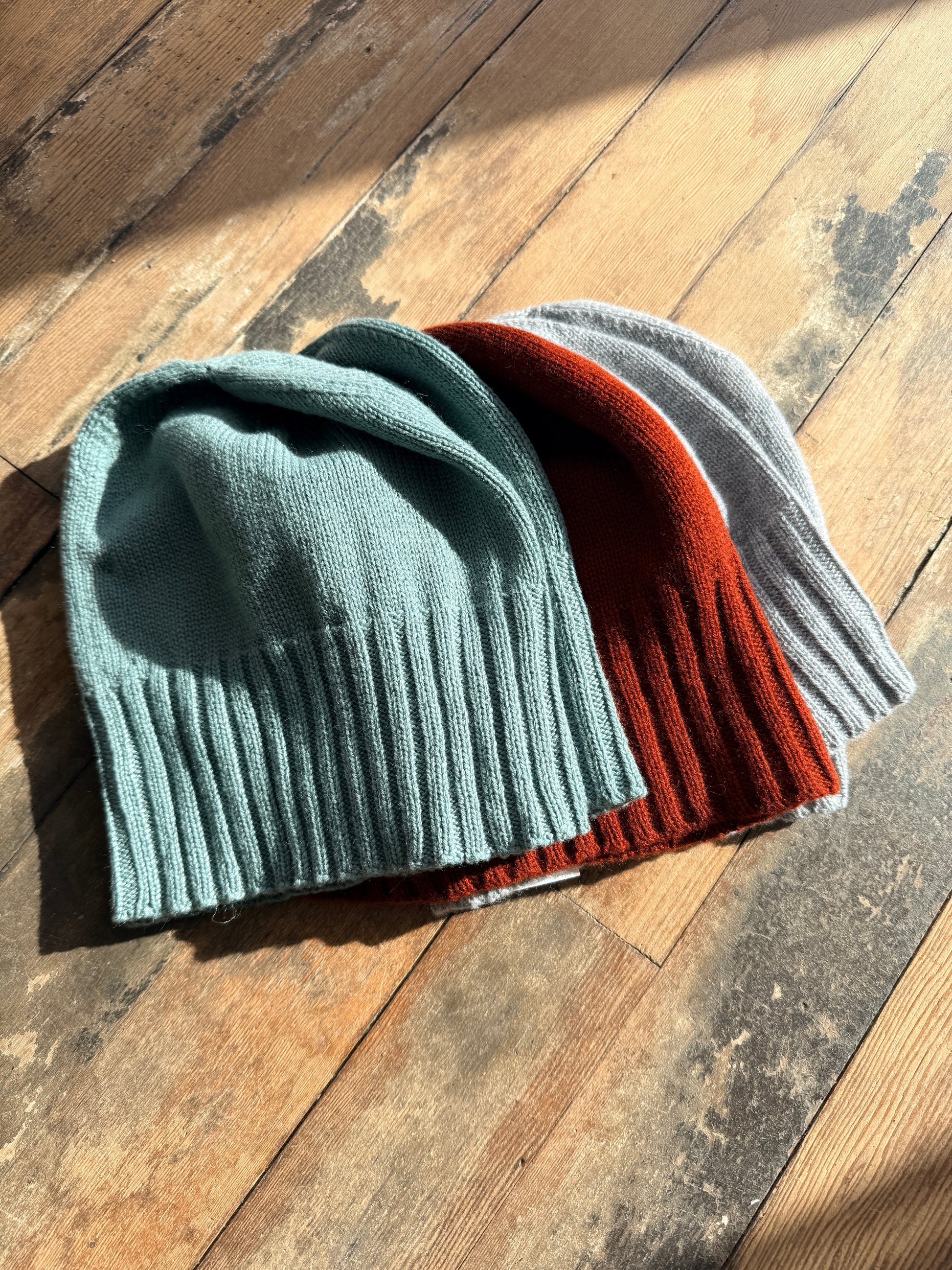 Heidi Hennessy Seattle cashmere beanie — machine washable Grade A cashmere hat