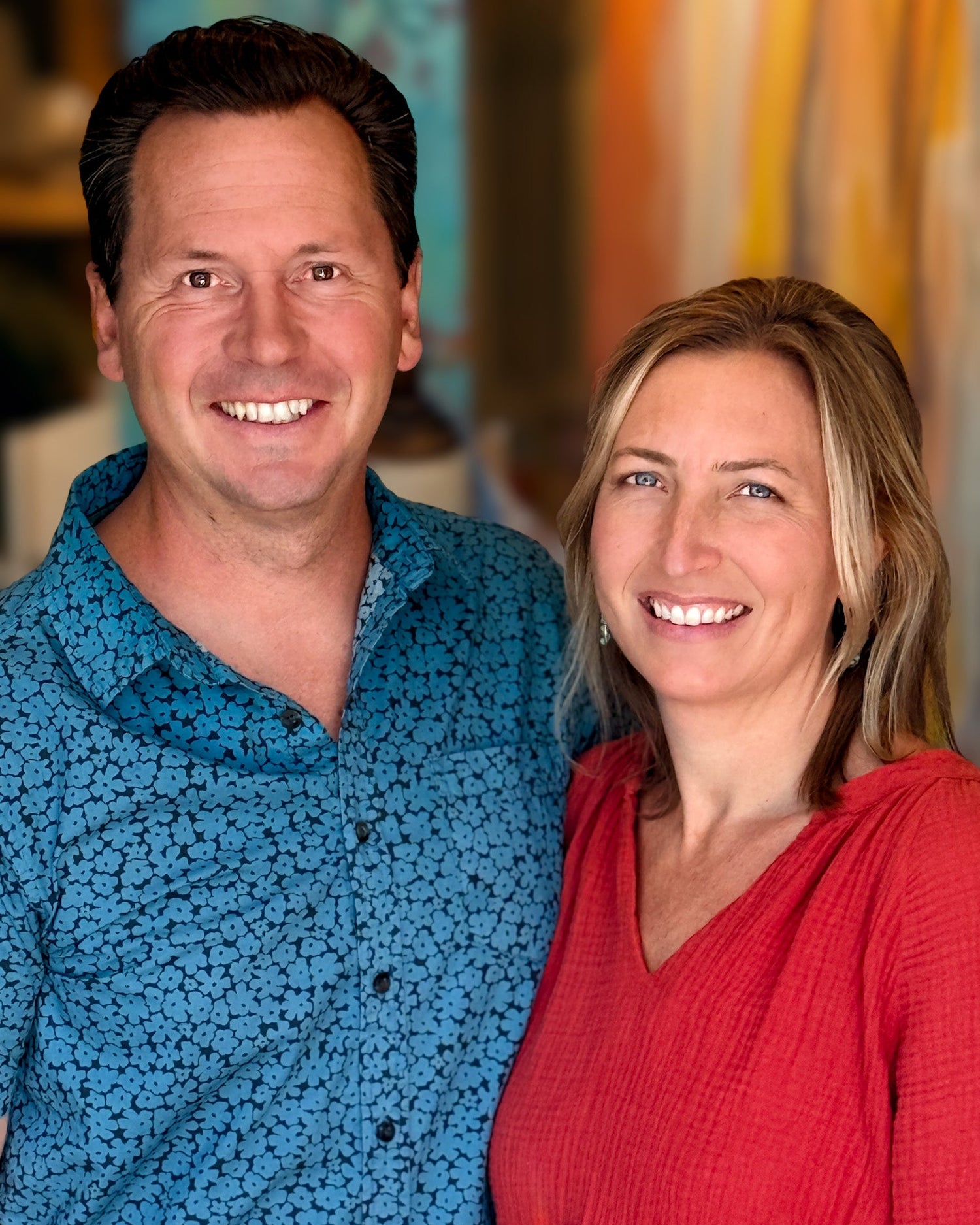 Micah and Meagan Gittins owners of Artistry By the Sea
