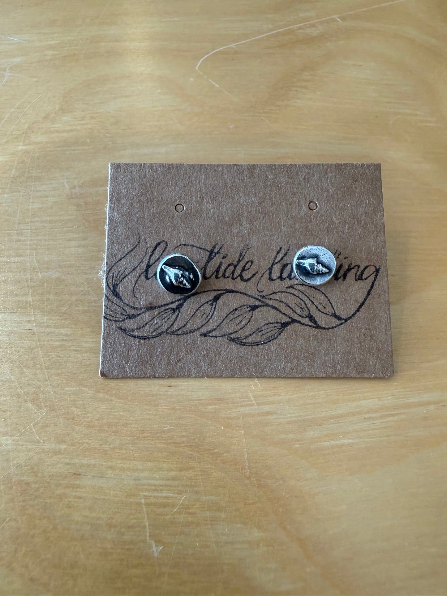 Conch / Whelk Stud Earrings