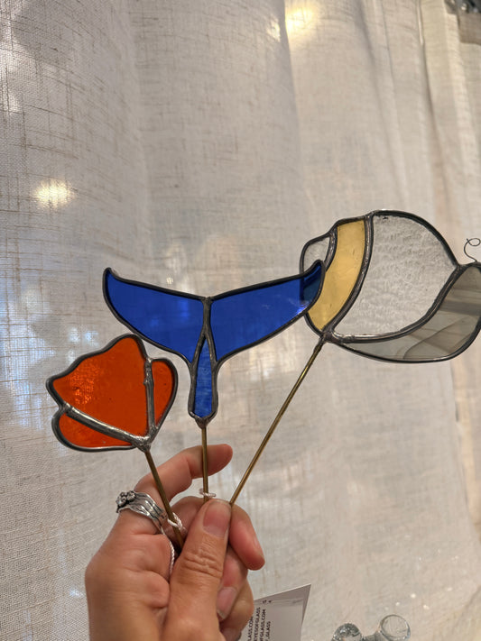 Stained Glass Plant Stake