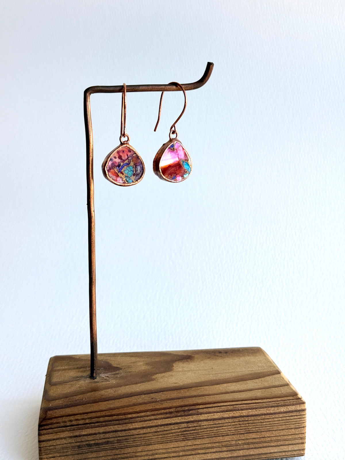 Mohave Turquoise Dangle Earrings