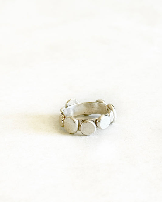 Silver Fidget Ring sz 8.75