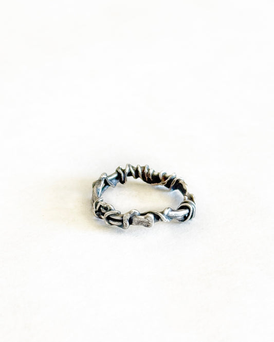 Let it Go Silver Ring