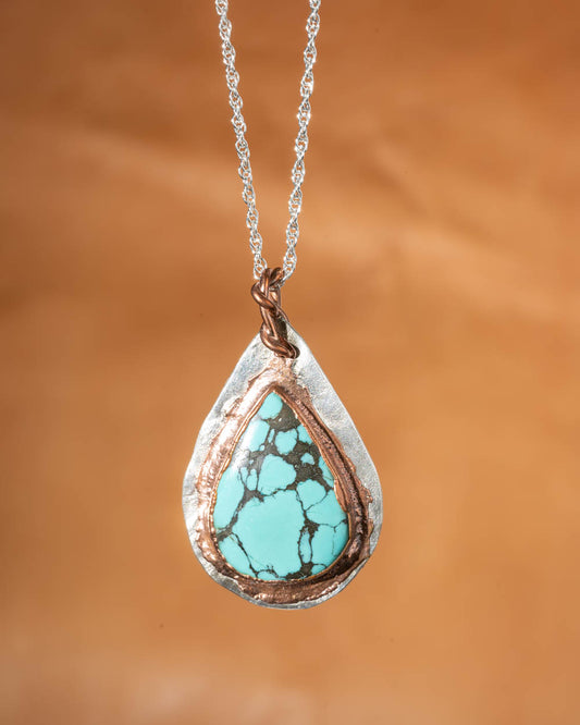 Big Turquoise Pendant
