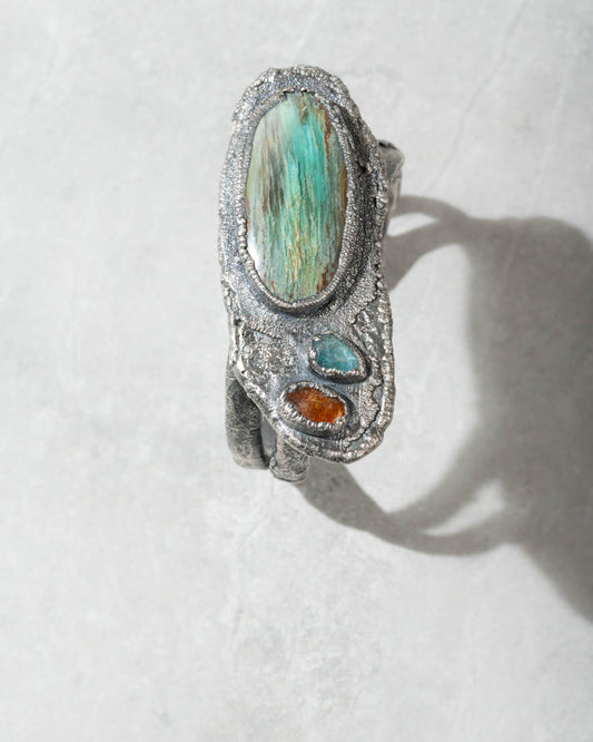 Super Chunky Silver Cuff Bracelet