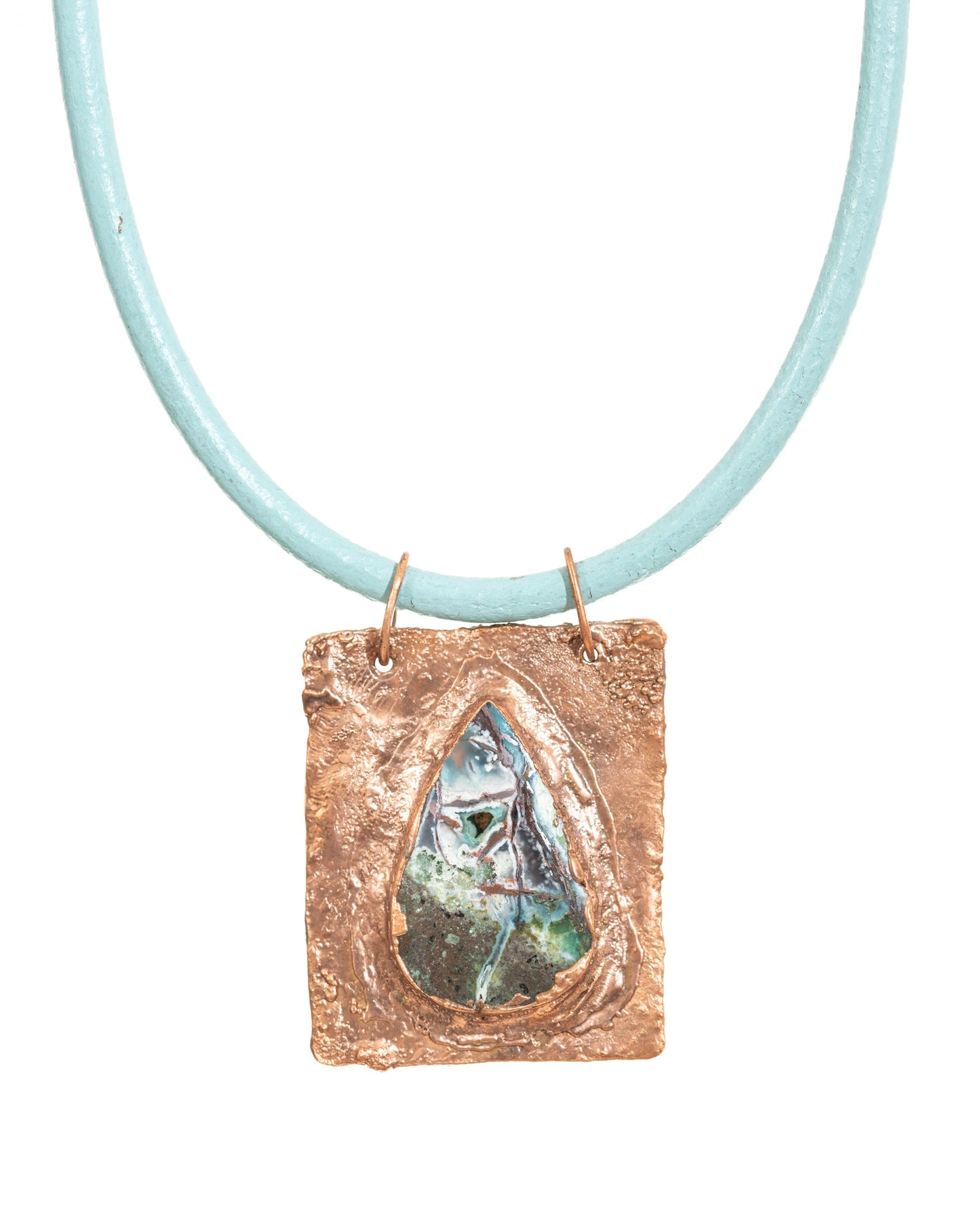 Artsy Chrysocolla Necklace