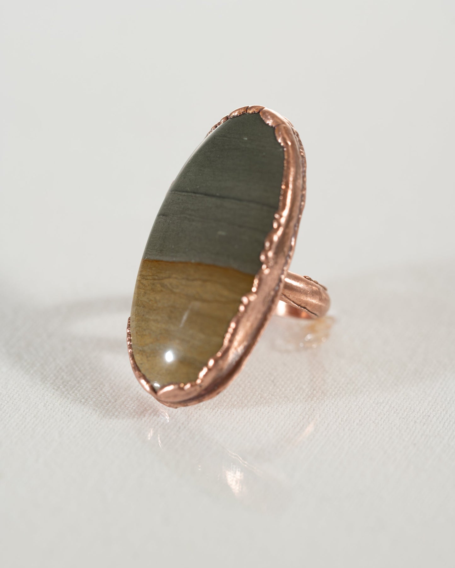 Owyhee Jasper Ring size 8.5