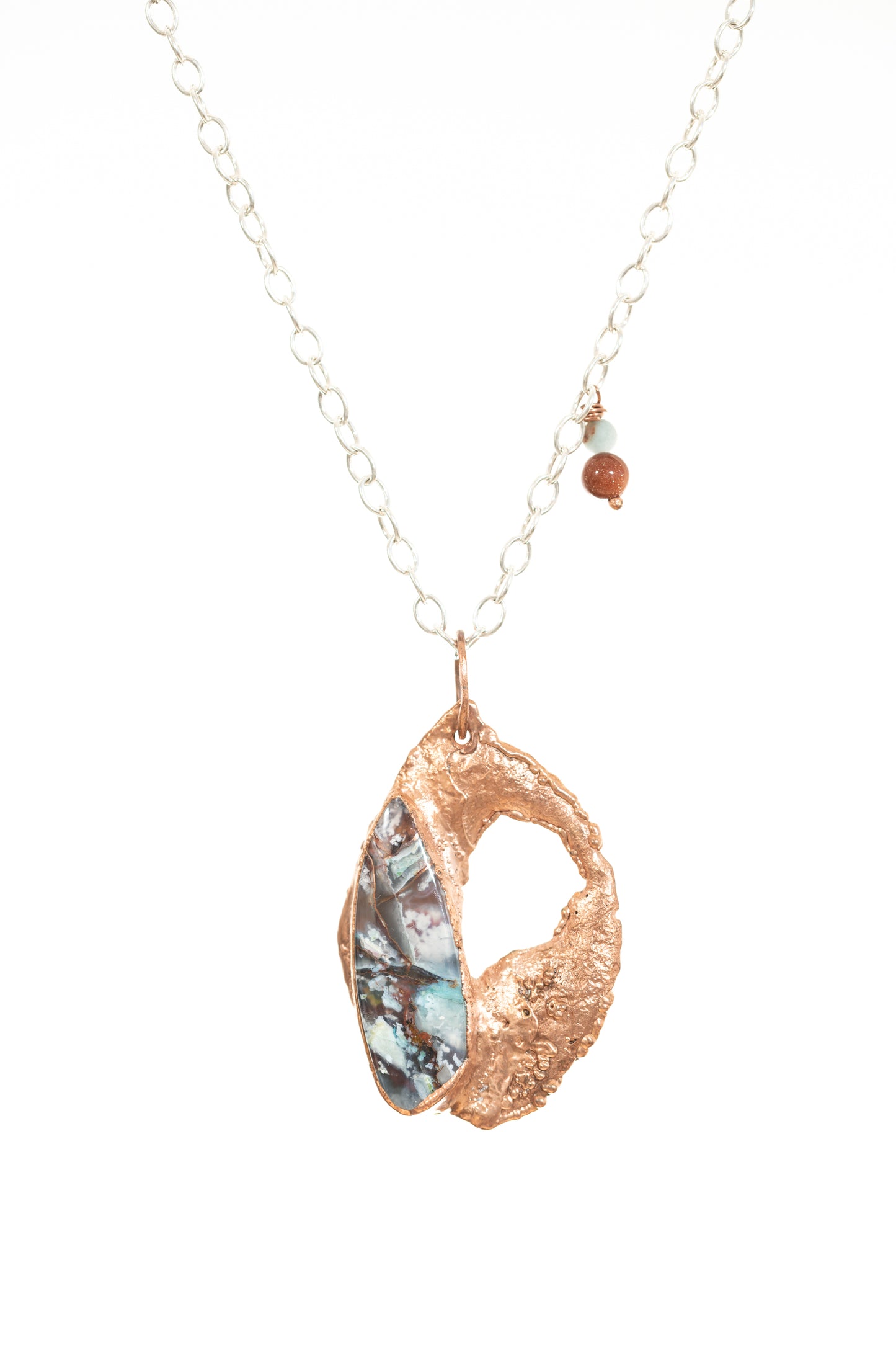 Funky Chrysocolla Necklace