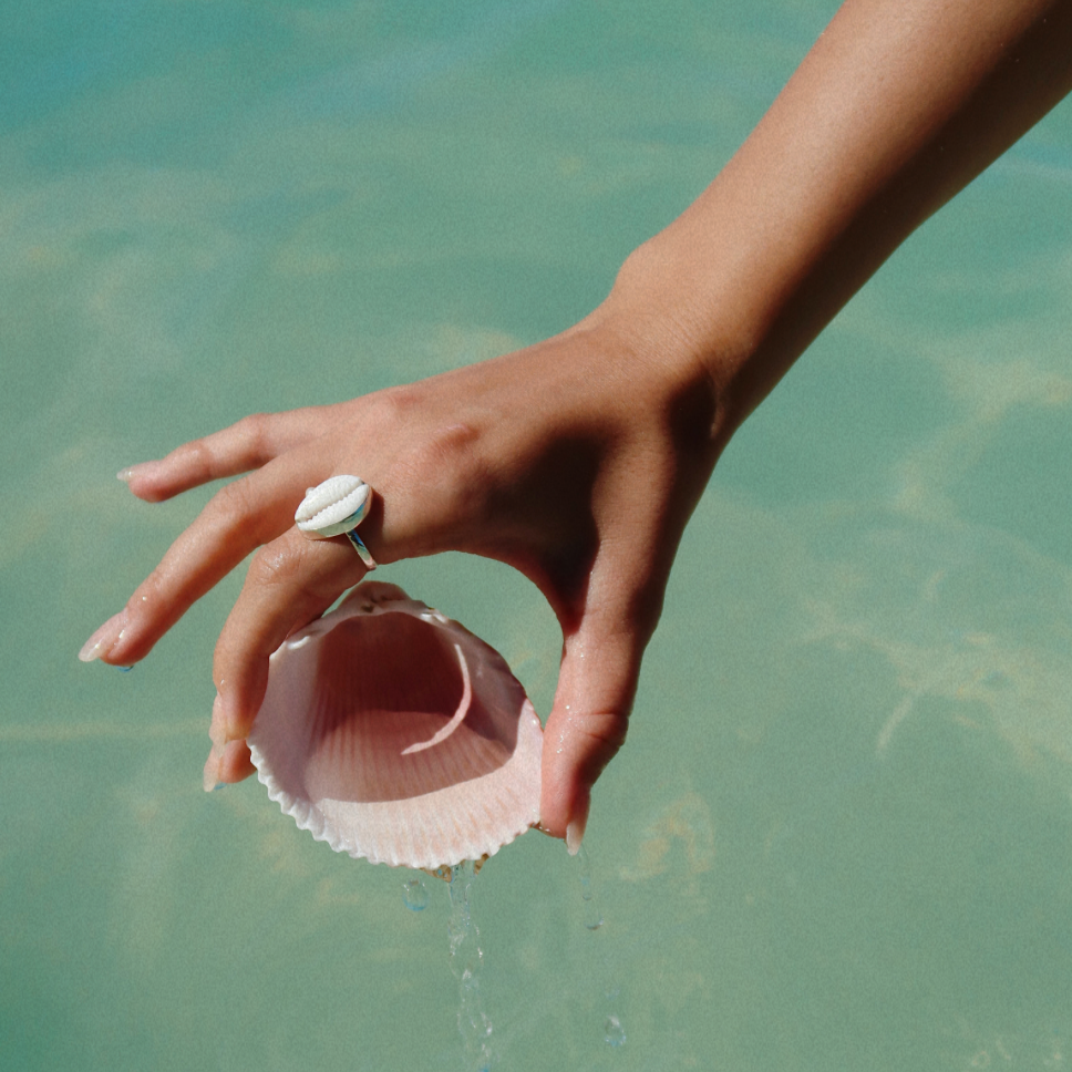 Shell Ring (Handmade)