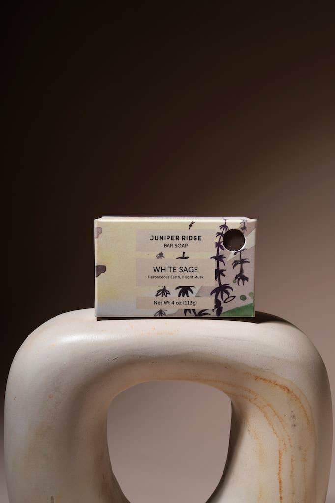 White Sage Organic Bar Soap | Vegan Soap | Organic Soap