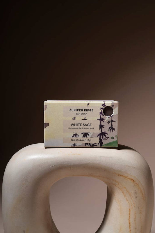 White Sage Organic Bar Soap | Vegan Soap | Organic Soap
