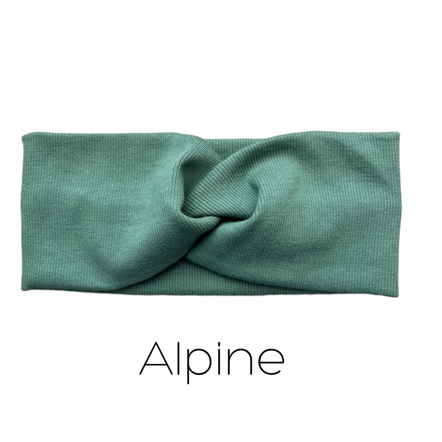 Organic Rib Cotton Twist Headband