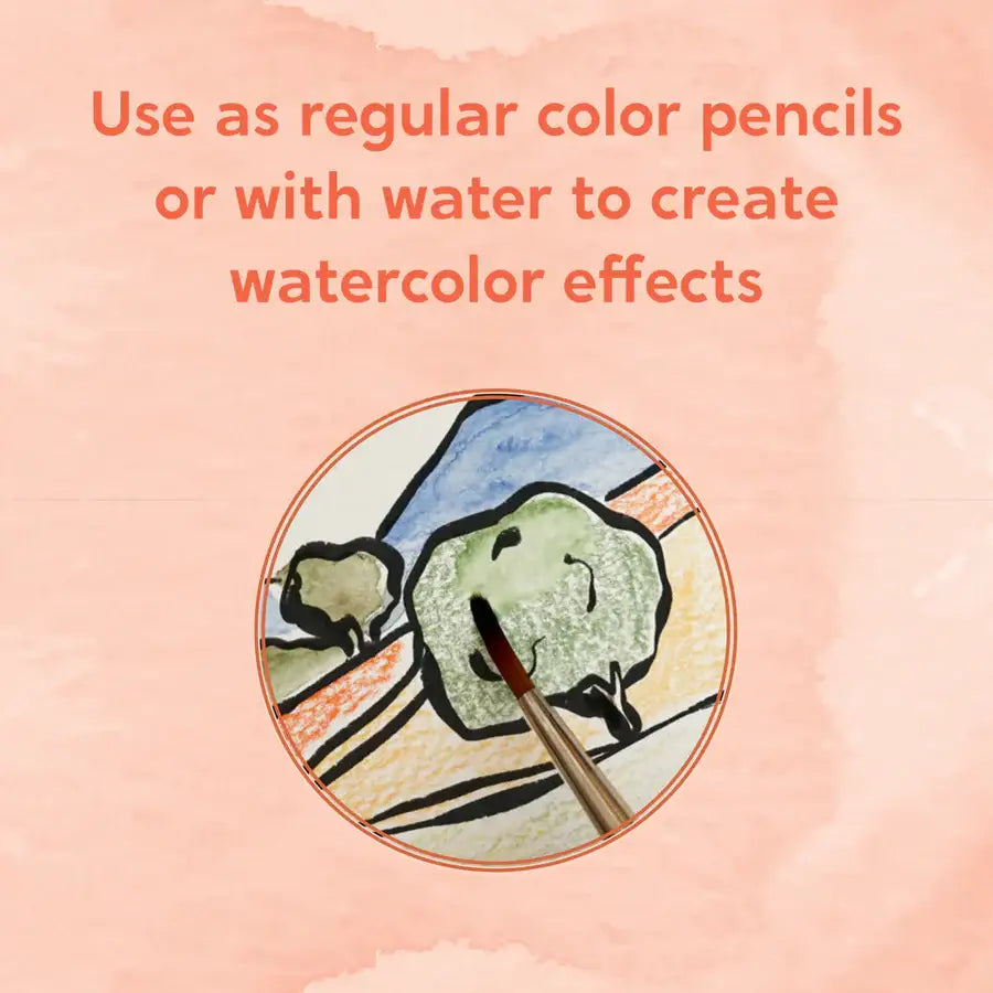 Sweet Life: 10 Watercolor Pencils