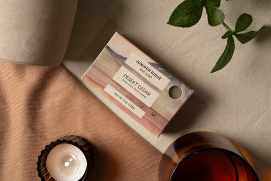 Desert Cedar Organic Bar Soap | Vegan Soap | Organic Soap
