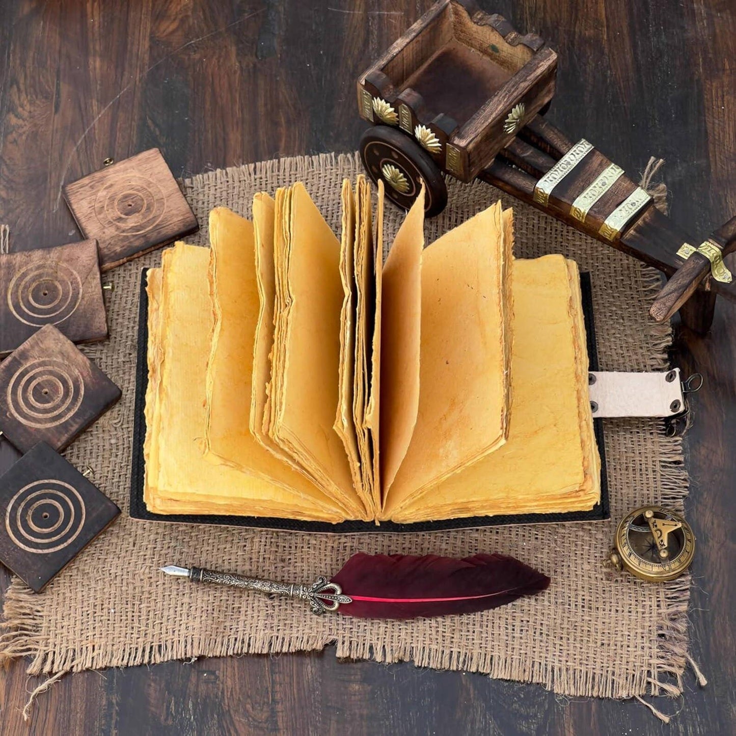 Sea Otter Leather Journal