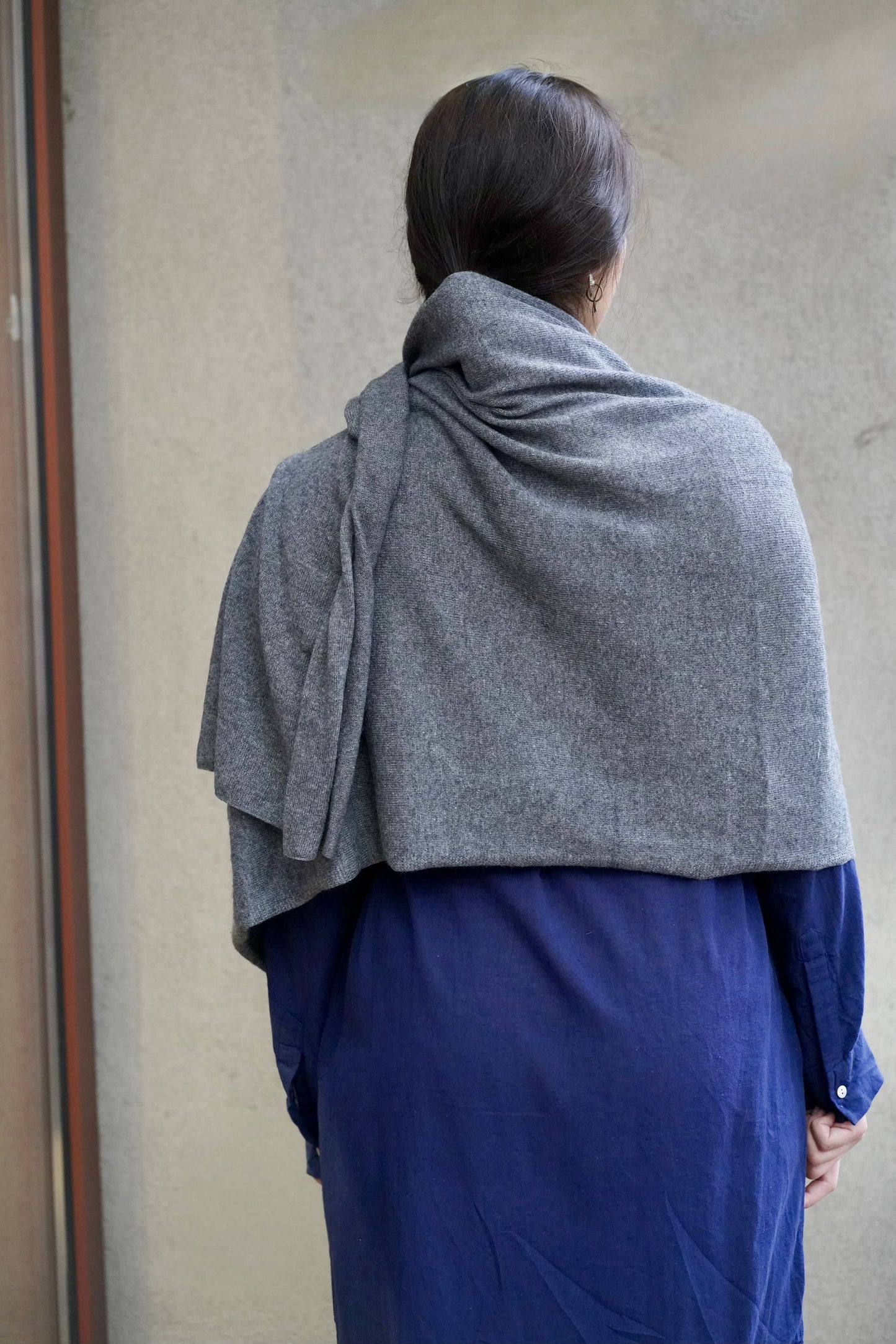 Cashmere Scarf/Wrap Charcoal 